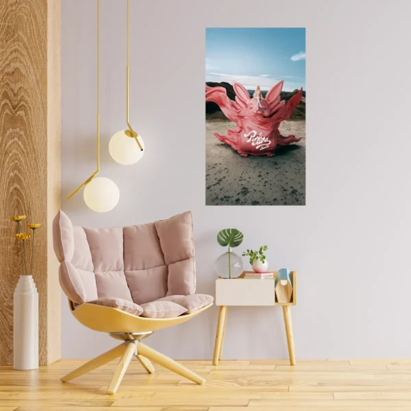 Poster Album Pink Aura Kenia Os Couche 300gr De 55x55cm - Imagen 4