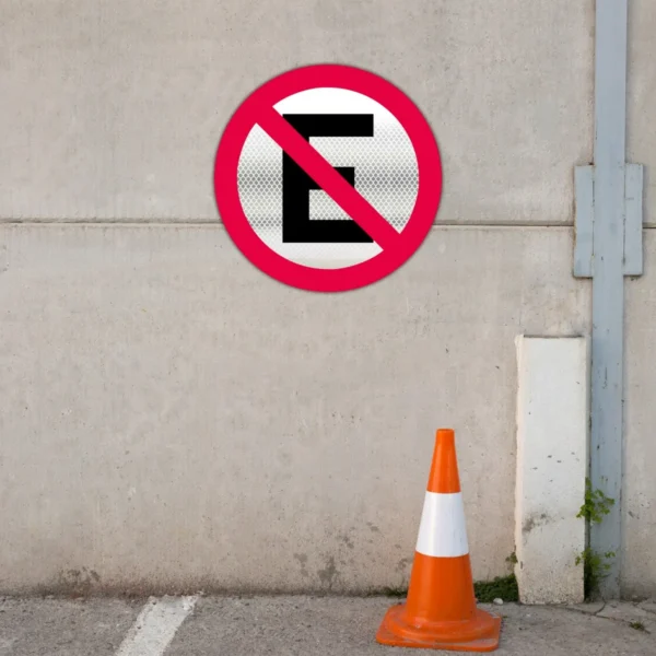 Señal Letrero No Estacionarse Restrictiva Sr-22 - Imagen 5