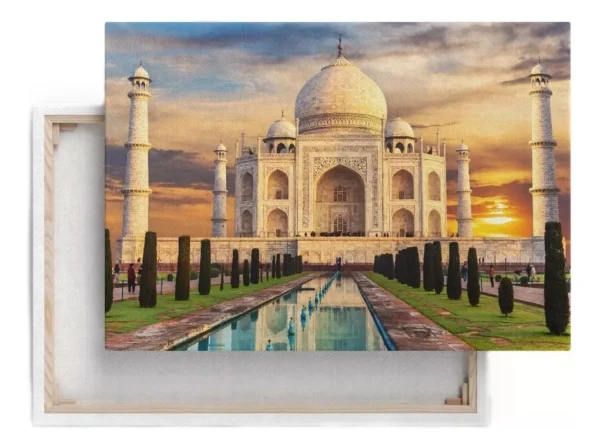 Cuadro Decorativo En Canvas Taj Mahal Para Sala O Oficina