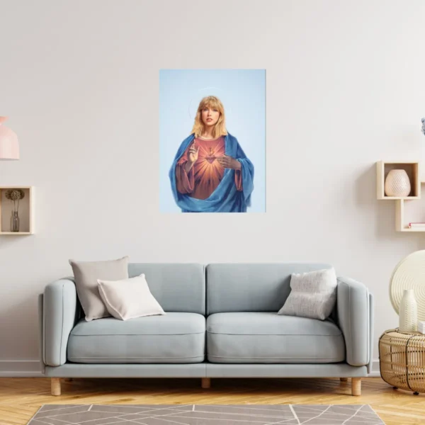 1 Poster Grande De Santa Taylor Swift A 50x40 - Imagen 4