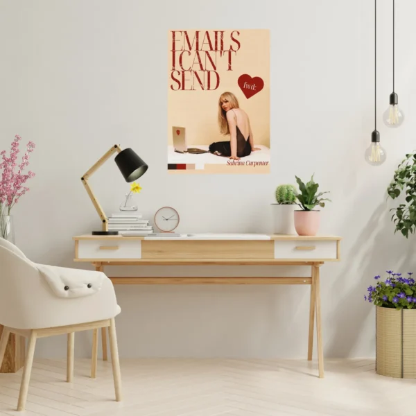 Poster Album Emails I Cant Send Sabrina 50x60 Couche 300gr - Imagen 3