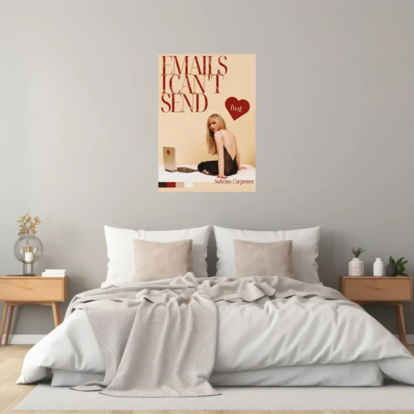 Poster Album Emails I Cant Send Sabrina 50x60 Couche 300gr - Imagen 5