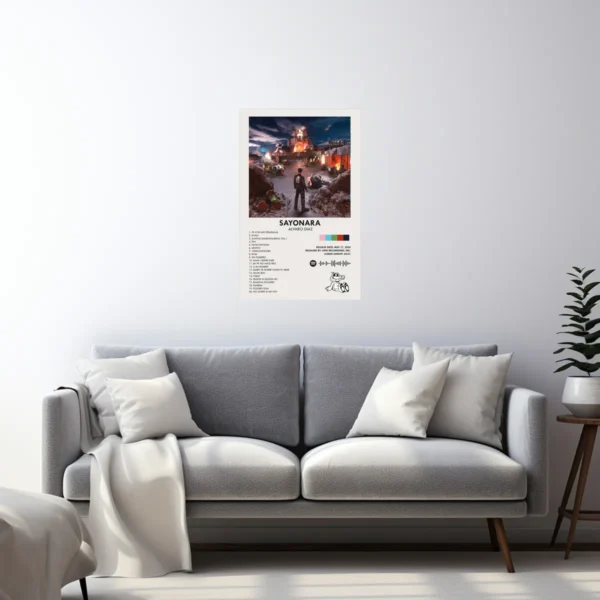 Poster Decorativo Alvaro Diaz Album Music Tracklist - Imagen 4