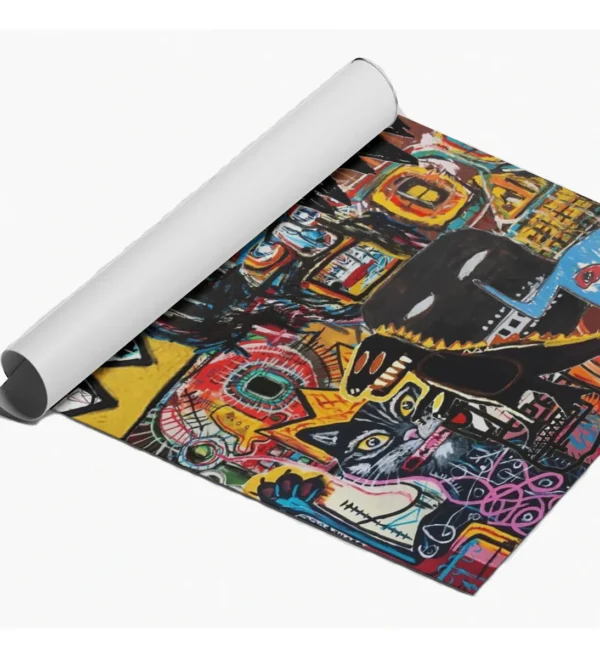 Poster Michel Basquiat En Couche 300gr De 40x70cm - Imagen 2