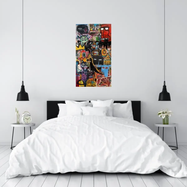 Poster Michel Basquiat En Couche 300gr De 40x70cm - Imagen 5