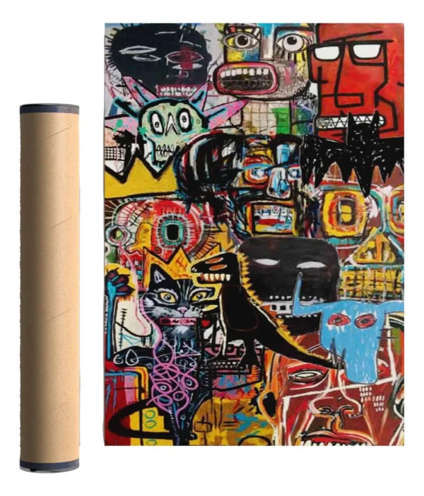 Poster Michel Basquiat En Couche 300gr De 40x70cm